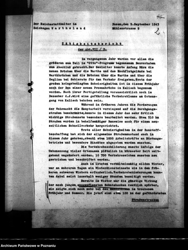 Obraz 6 z jednostki "Rechenschaftsberichte der Abteilung VII A, VII B."