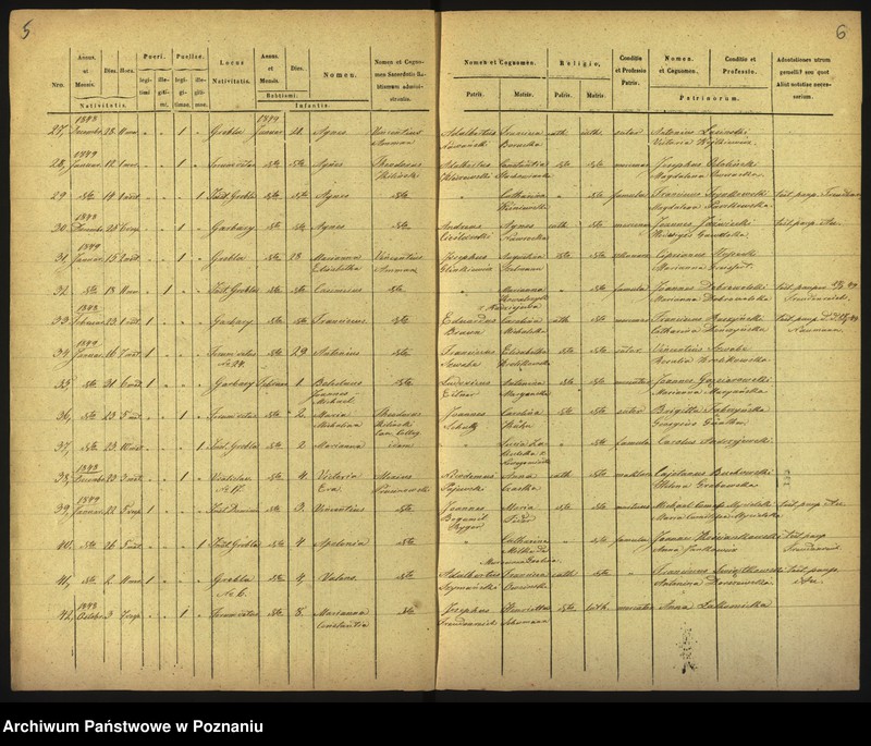 Obraz 6 z jednostki "Księga urodzin"