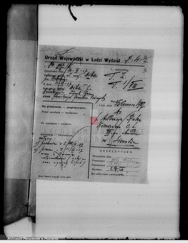 Obraz 7 z jednostki "Sprawy zmiany rodzaju użytkowania gruntów leśnych majątku Dębe w powiecie kaliskim"