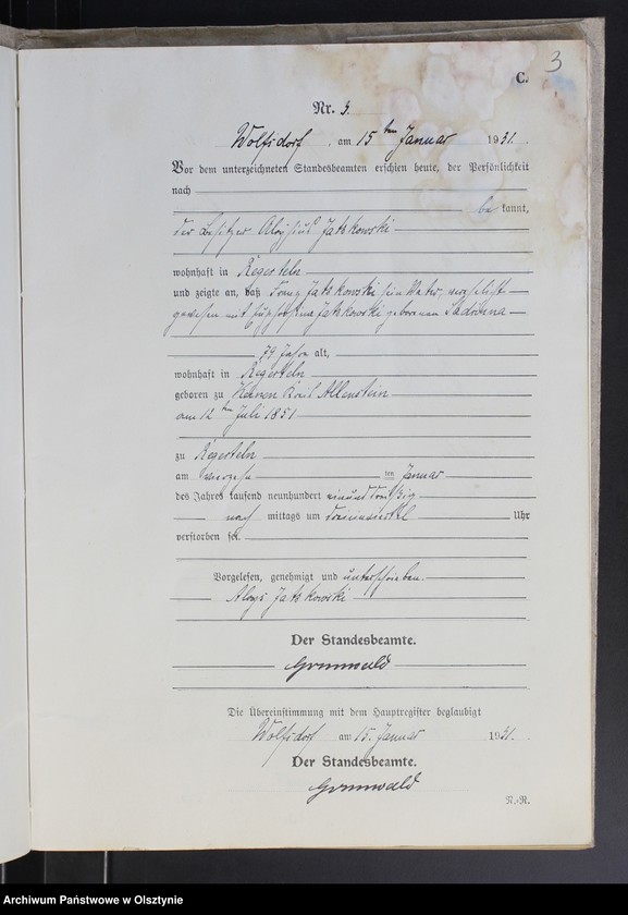 image.from.unit.number "Sterbe-Neben-Register Nr 1-43"