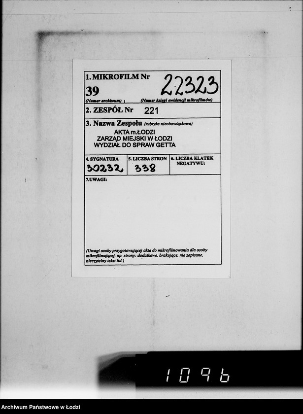 Obraz 2 z jednostki "Verschiedene. [Korespondencja w sprawie zaopatrzenia w artykuły techniczne]"