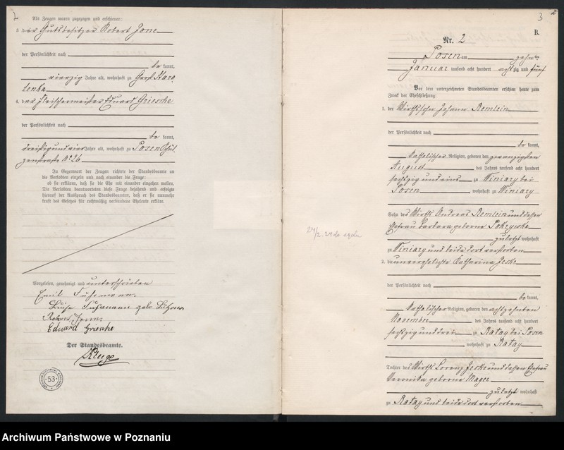 Obraz 4 z jednostki "Księga małżeństw"