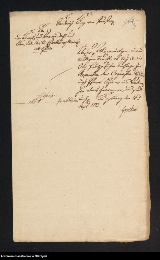 image.from.unit.number "Reparation der Organisten Wohnung auch Pfarr Scheune in Neuhausen [Romnowo]"