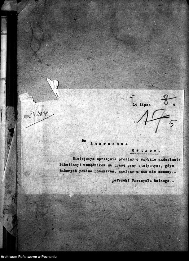 Obraz 10 z jednostki "Akta ogólne przemysłu rolnego"