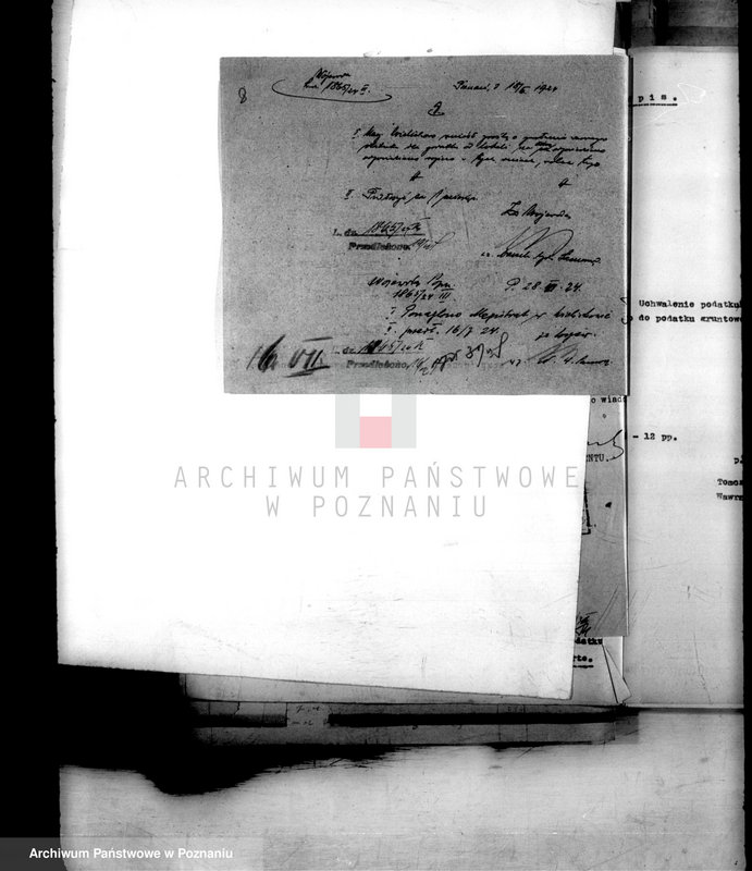 Obraz 12 z jednostki "Podatki Komunalne miasta Wielichowa /ustawa z dnia 11.8.1923 r. D.U.R.P. nr.94/"