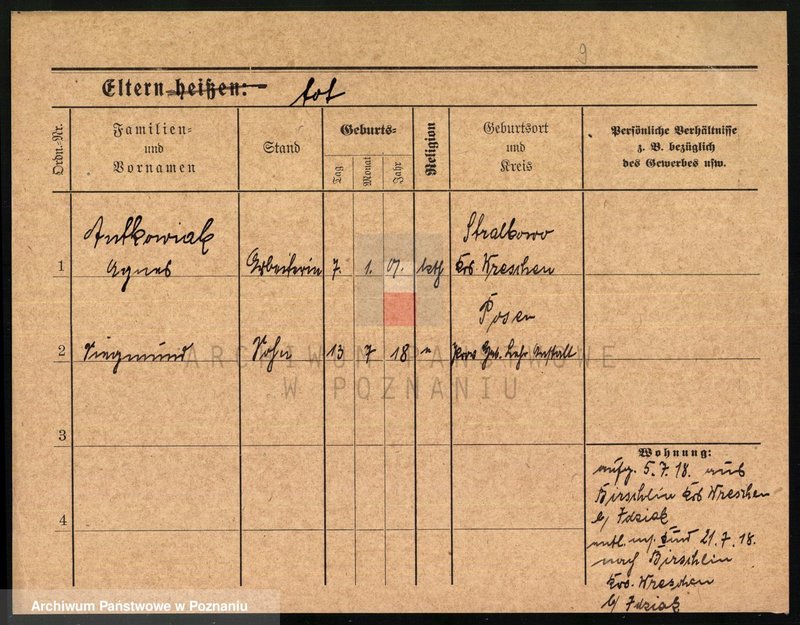 Obraz 13 z jednostki "Antkowiak (samotne kobiety) - Anzuhn"