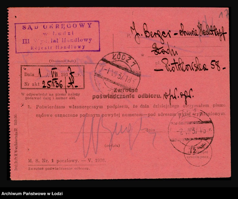 Obraz 19 z jednostki "Hechtkopf- wł. Jadzia Ewa Berger- detaliczna sprzedaż obuwia i pończoch"