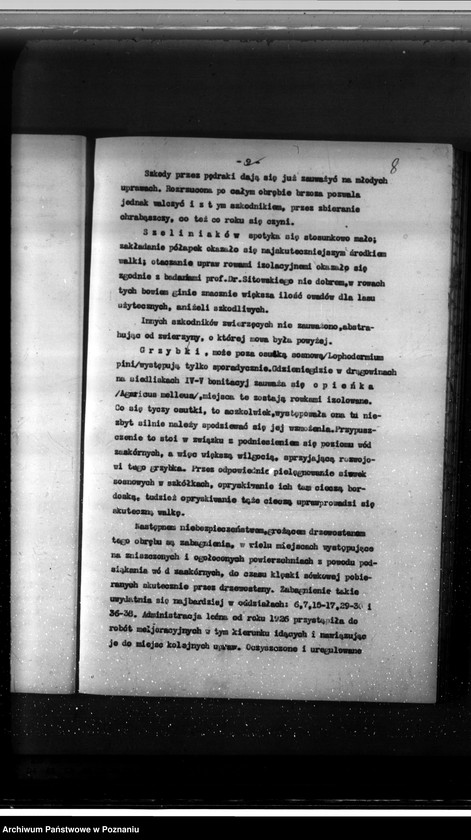 image.from.unit.number "Operat urządzeniowy lasów majątku Oporów powiat szamotulski 1929-1939"