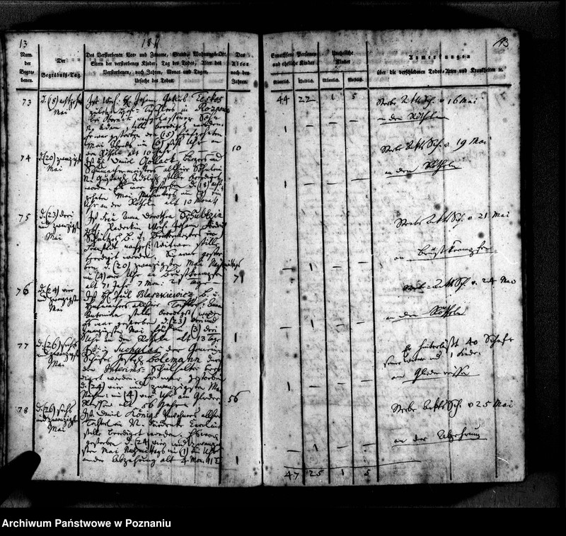 Obraz 17 z jednostki "Sterbenbuch"