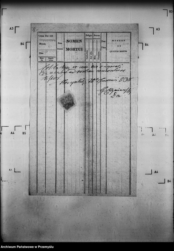 image.from.unit.number "[Kopie ksiąg metrykalnych parafii Jaworki z filiami Biała Woda, Czarna Woda (dekanat Muszyna)]"