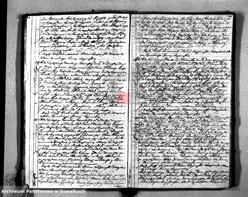 Obraz 10 z jednostki "Księga Aktów Zeyscia Gminy Leypuńskiej od 1-o Stycznia 1818 Roku"