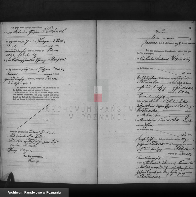 Obraz 5 z jednostki "Księga małżeństw t. I"