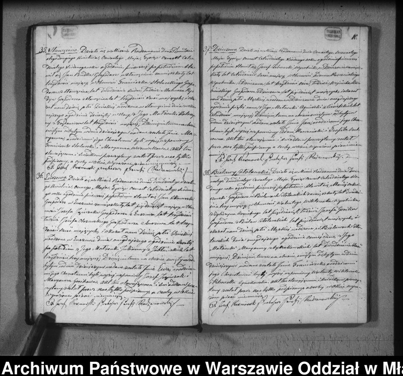 image.from.unit.number "Akta urodzeń, małżeństw i zgonów"