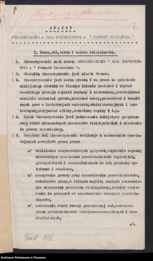 Obraz 5 z jednostki "Kasa "Jedność Powstańcza""