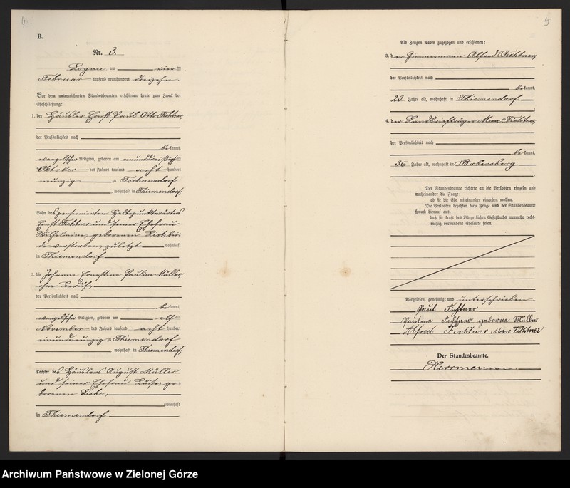 Obraz 5 z jednostki "[Księga małżeństw]"