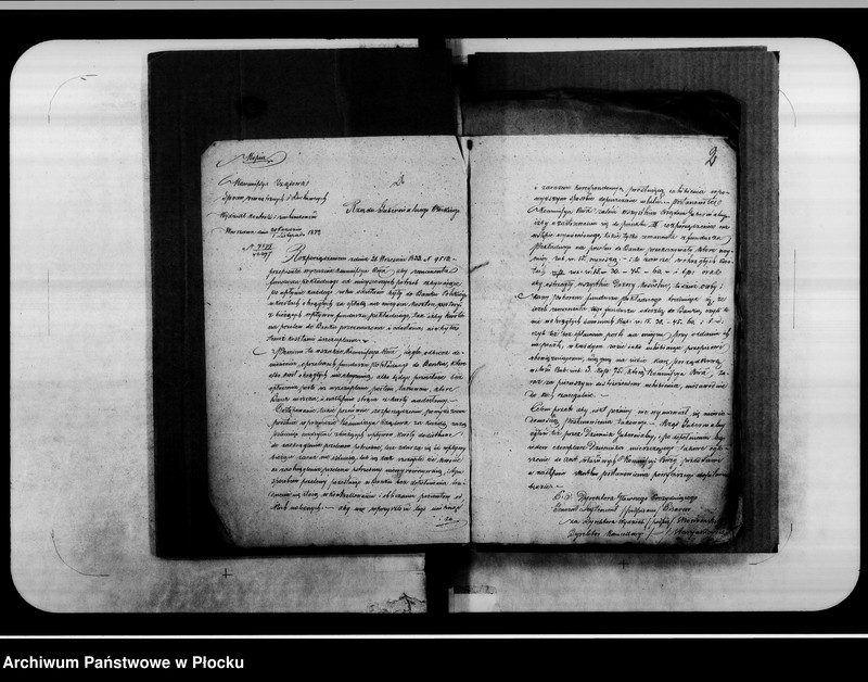 image.from.unit "Akta tyczące się Dozoru Kościoła Parafii Płockiej i Domu Schronienia Starców, vol. I"