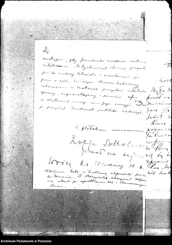 Obraz 6 z jednostki "Opcje, sprawy kolonizacyjne, przewłaszczenia, eksmisje kolonistów [organizacyjne i parcelacyjne]"