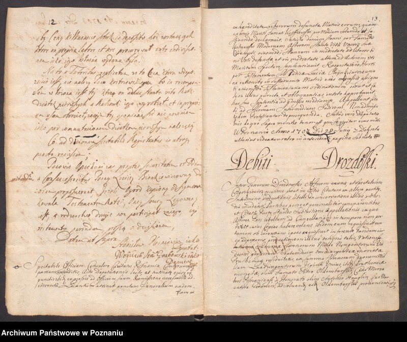 Obraz 10 z jednostki "Acta consularis officii civitatis Posnaniae."