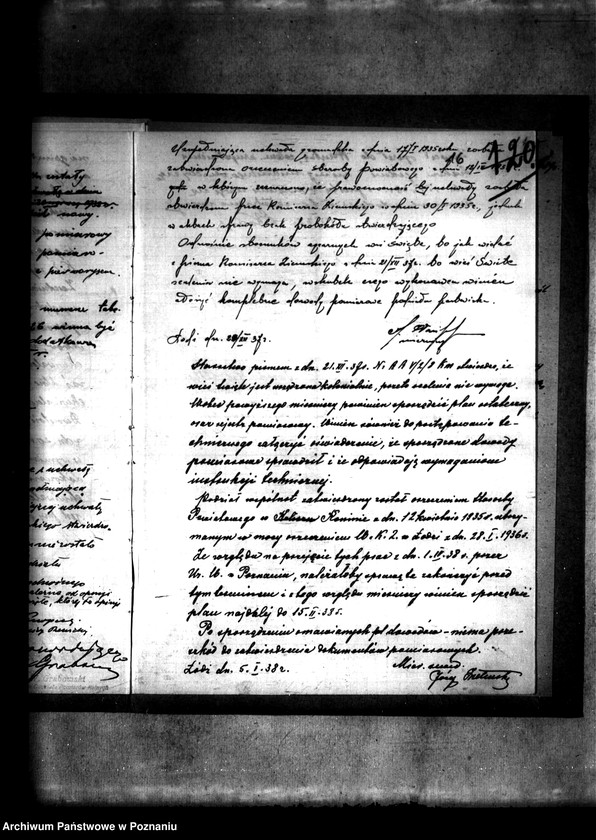 Obraz 20 z jednostki "/Wieś Święte powiatu konińskiego podział wspólnego pastwiska - akta rewizyjne/"