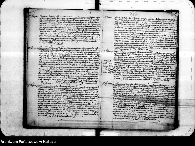 Obraz 18 z jednostki "Дубликатъ актовъ о родившихся, бракосочетавшихся и умершихъ"