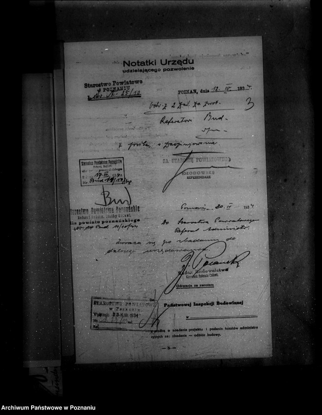 Obraz 7 z jednostki "Zatwierdzenie zakładu przemysłowego Płótno Spółka Firma Płótno Stęszew powiat poznański"