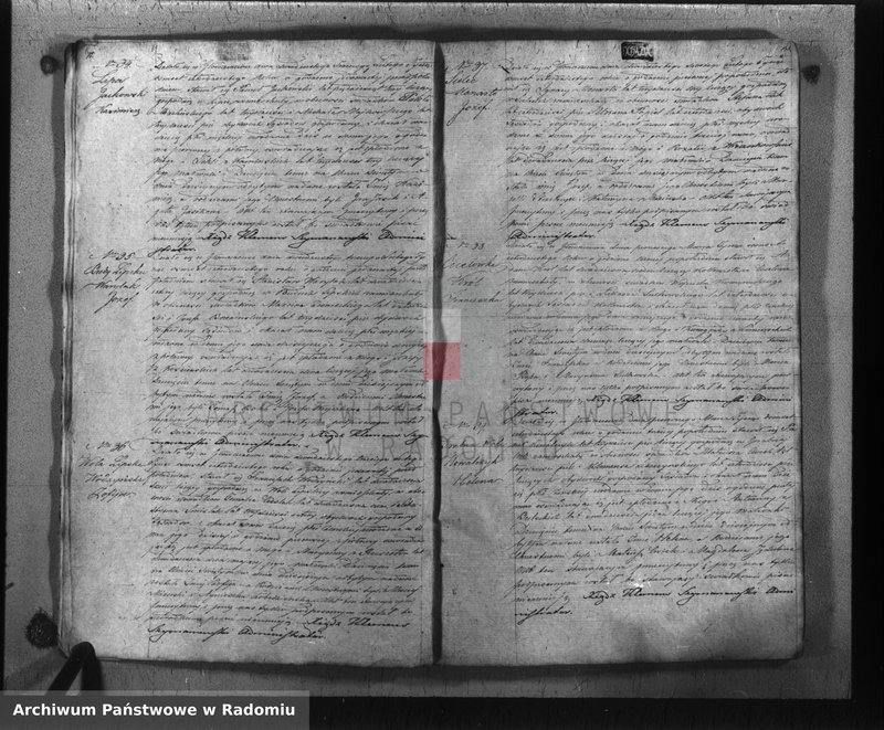 image.from.unit.number "Duplikat akt urodzenia, zaślubin i zeyścia parafii Głowaczew na rok 1840"