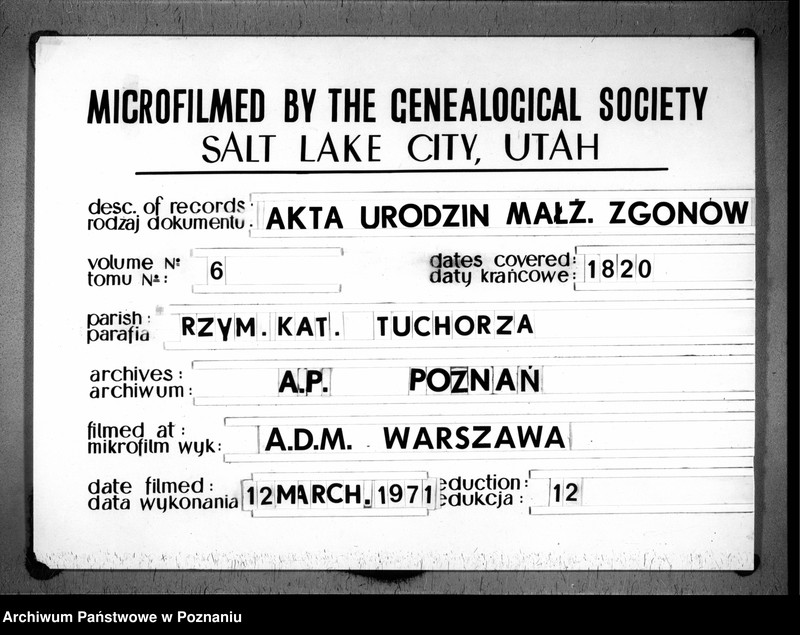 Obraz 11 z jednostki "Duplikat urodzonych, zaślubionych i zmarłych"