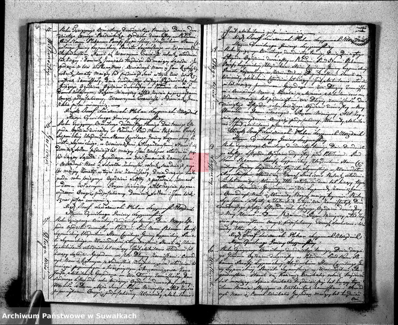 image.from.unit.number "Księga Aktów Zeyscia Gminy Leypuńskiej od 1-o Stycznia- 1823 roku"