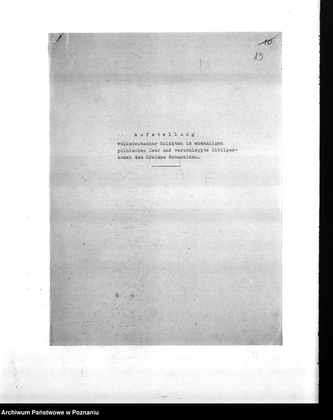 Obraz 17 z jednostki "Amtliche Meldungen Kreis Scharnikan (Czarnków)"