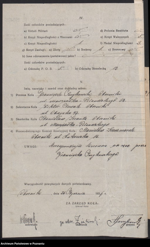 Obraz 5 z jednostki "Oborniki - akta koła."