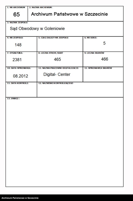 image.from.unit.number "Die Duplicate der Kirchenbücher: Kantreck, Schwanteschagen, Siegelkow, Glashütte, Bewerdick, Dischenhagen, Lüttmannshagen, Hammer, Honigkaten"