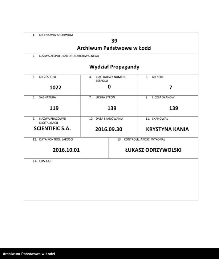 Obraz 1 z jednostki "Sprawozdania miesięczne instruktorów propagandy komitetów powiatowych i komitetów miejskich [z załącznikami za 1948 rok]"