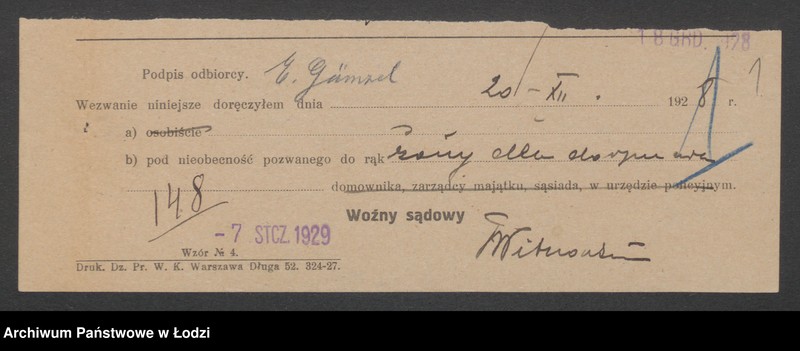 Obraz 3 z jednostki "Karol Walter Gincel- zakład sztukatorski"