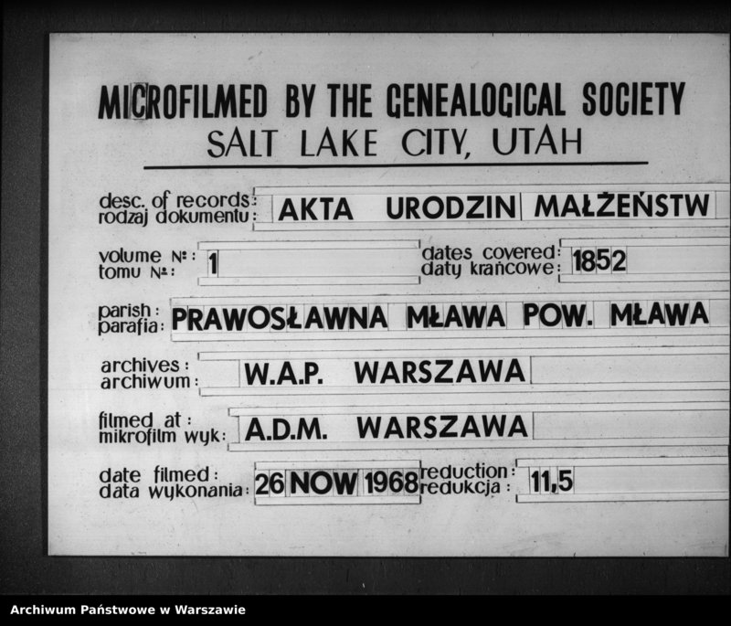 image.from.unit.number "Akta urodzeń, małżeństw i zgonów"