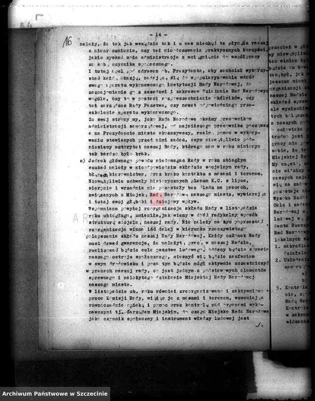 Obraz 18 z jednostki "Sprawozdanie Miejskiej Rady Narodowej w Szczecinie z działalności w roku 1948"