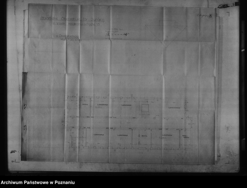 Obraz 19 z jednostki "Lagepläne verschiedener Schulgebäude"
