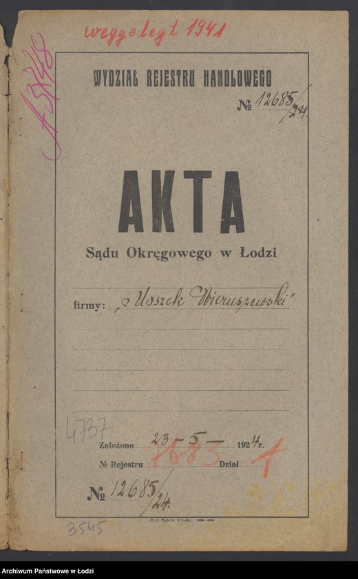 Obraz 2 z jednostki "Moszek Wieruszewski- sprzedaż manufaktury"