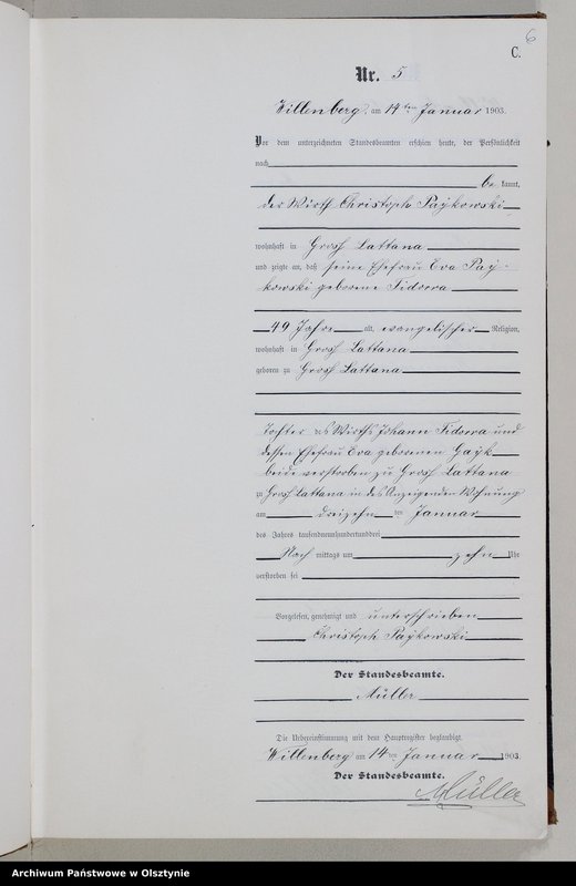 image.from.unit.number "Sterbe-Neben-Register Nr 1 - 172"