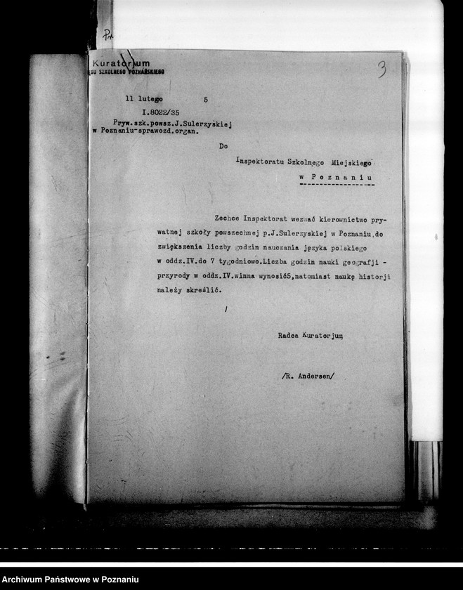 Obraz 6 z jednostki "Prywatna Szkoła Powszechna Sulerzyskiej w Poznaniu"