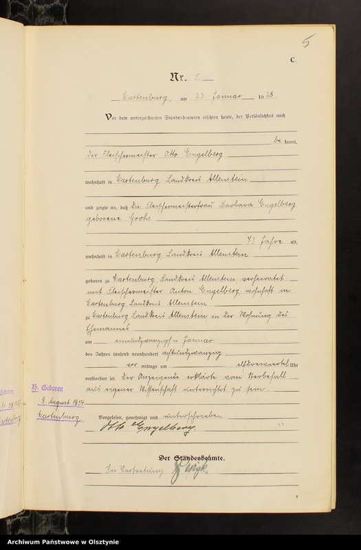 image.from.unit.number "Sterbe-Haupt-Register Nr 1 - 88"