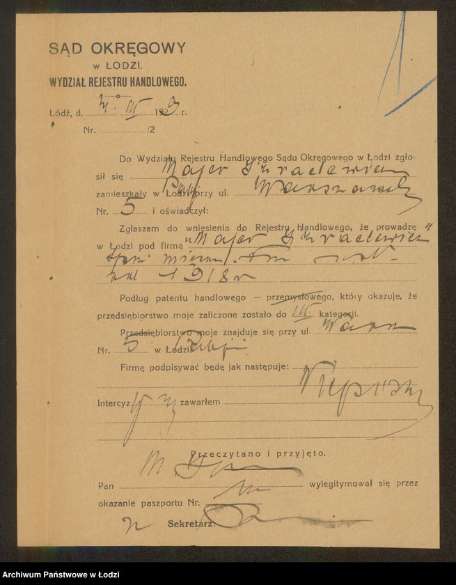 Obraz 3 z jednostki "Majer Izraelowicz- sprzedaż mięsa"