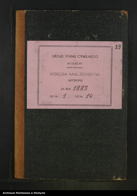 image.from.unit.number "Heiraths-Neben-Register Nr 1 - 14"