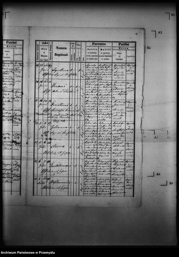 Obraz 16 z jednostki "[Kopie ksiąg metrykalnych parafii Nowa Wieś z filią Łosie (dekanat Muszyna)]"