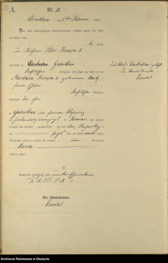image.from.unit.number "Geburts-Haupt-Register Nr 1 - 99"