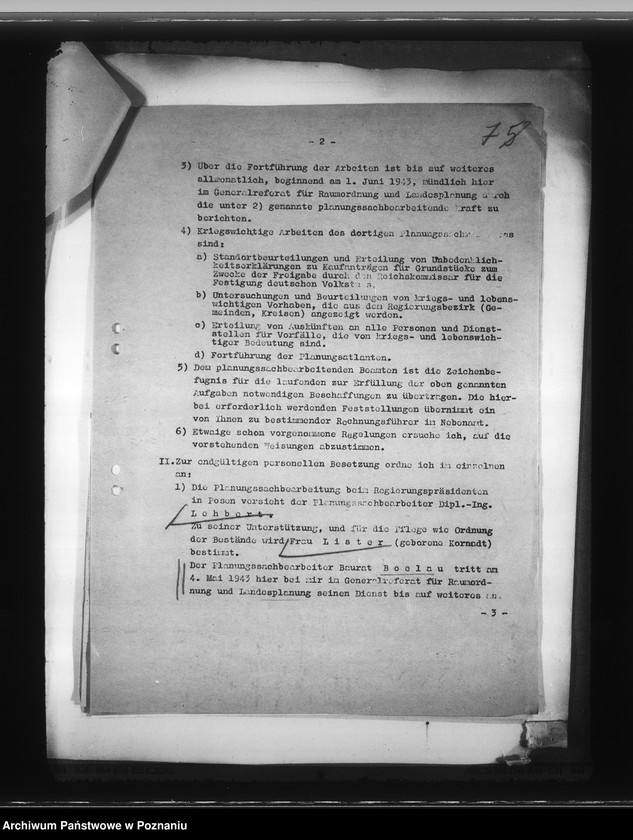 Obraz 11 z jednostki "Zlikwidowanie komórek organizacyjnych rejencji zajmujących się planowaniem"