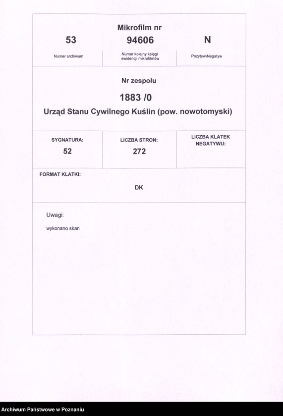 Obraz 2 z jednostki "Księga urodzeń"