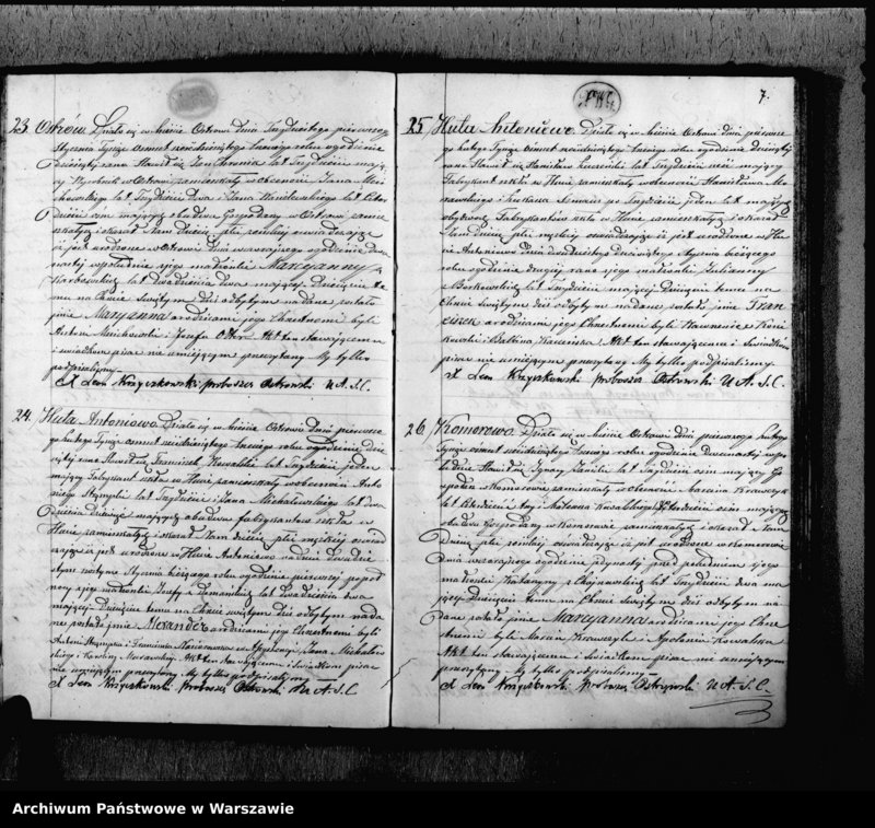 image.from.unit.number "Akta urodzeń, małżeństw i zgonów"