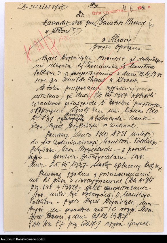 Obraz 9 z jednostki "Stowarzyszenie Dobroczynne p.n. "Gemiłus Chesed" w Klwowie p. opoczyński"