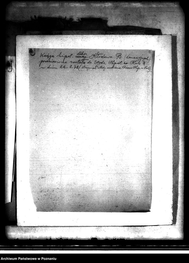 Obraz 8 z jednostki "Regulacja hipoteczna scalonych gruntów miasta Kłodawa powiatu kaliskiego"