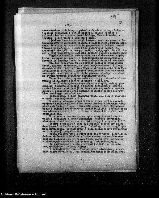 Obraz 13 z jednostki "Sprawozdania z życia mniejszości narodowych za miesiące lipiec i sierpień, wrzesień 1934 r."